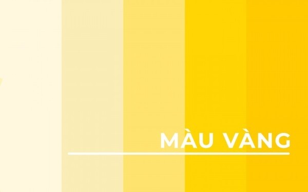 Ý nghĩa của màu vàng trong thiết kế
