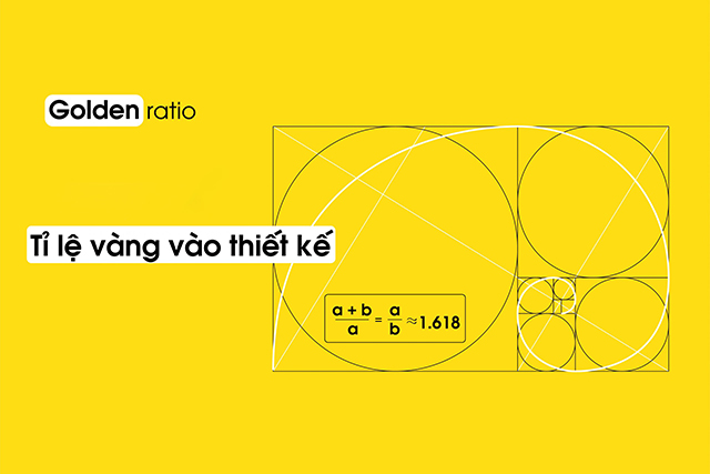 Tỉ lệ vàng trong thiết kế