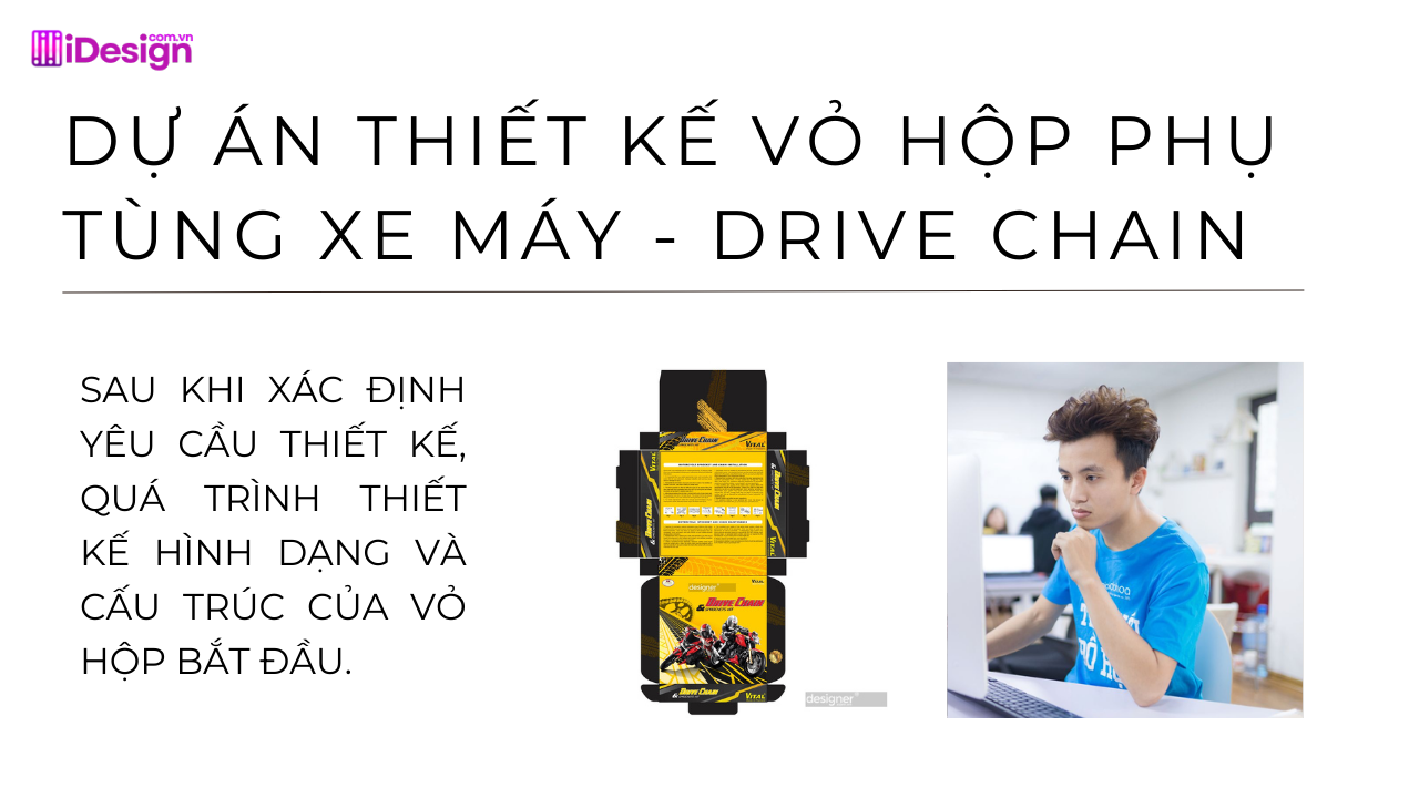 Dự án thiết kế Vỏ hộp phụ tùng xe máy – Drive Chain