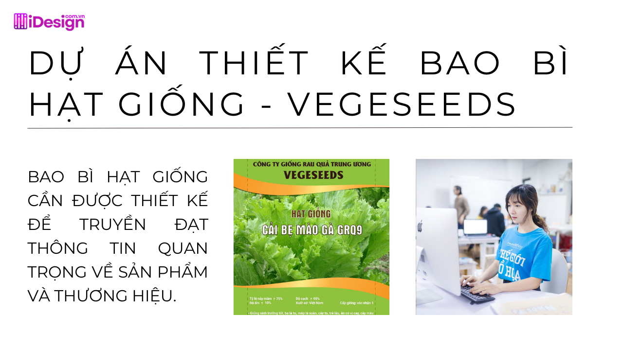 Dự án thiết kế Bao bì hạt giống – Vegeseeds
